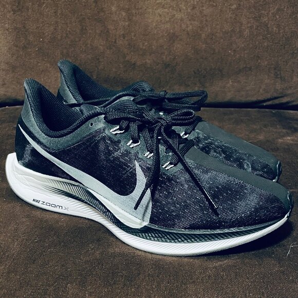 NEW Nike Womens Zoom Pegasus Turbo 2 AT8242-001 Black Gunsmoke 9 US 40.5 EUR - Picture 3 of 12